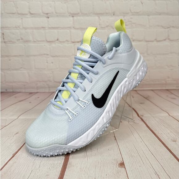 Nike Huarache 9 Elite TF LAX SE Lacrosse Turf Shoes Mens Size 8.5 (FV6148-001) - Picture 3 of 11